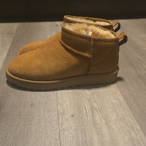 UGG Tan Ankle Boots
